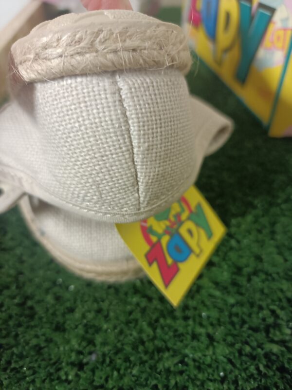 zapato lino beige . zapy - Imagen 4