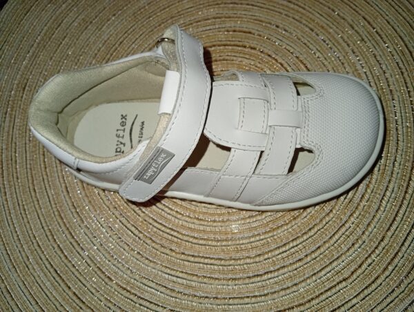 Sandalia carbonero blanco zapyflex - Imagen 2