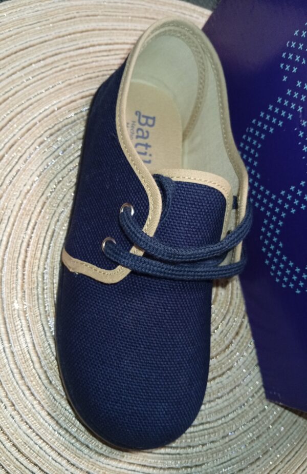 Bucher marino y beige batilas - Imagen 3