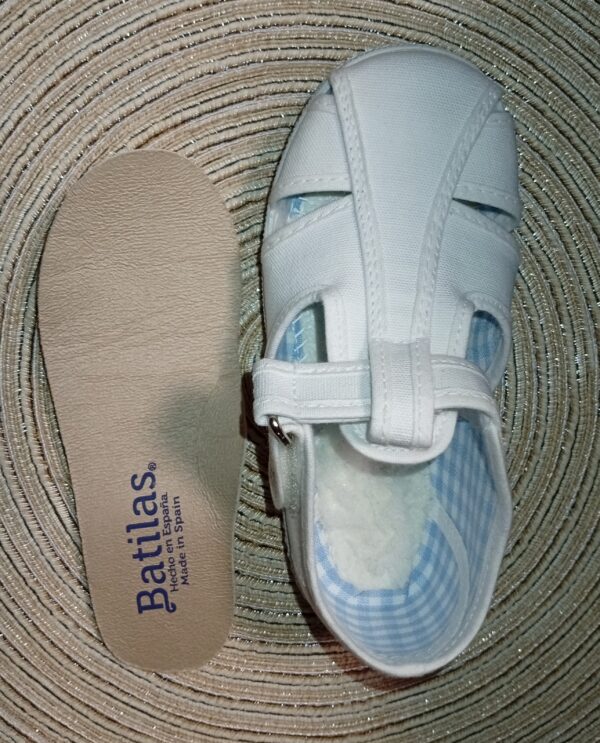 Sandalia blanca batilas - Imagen 2